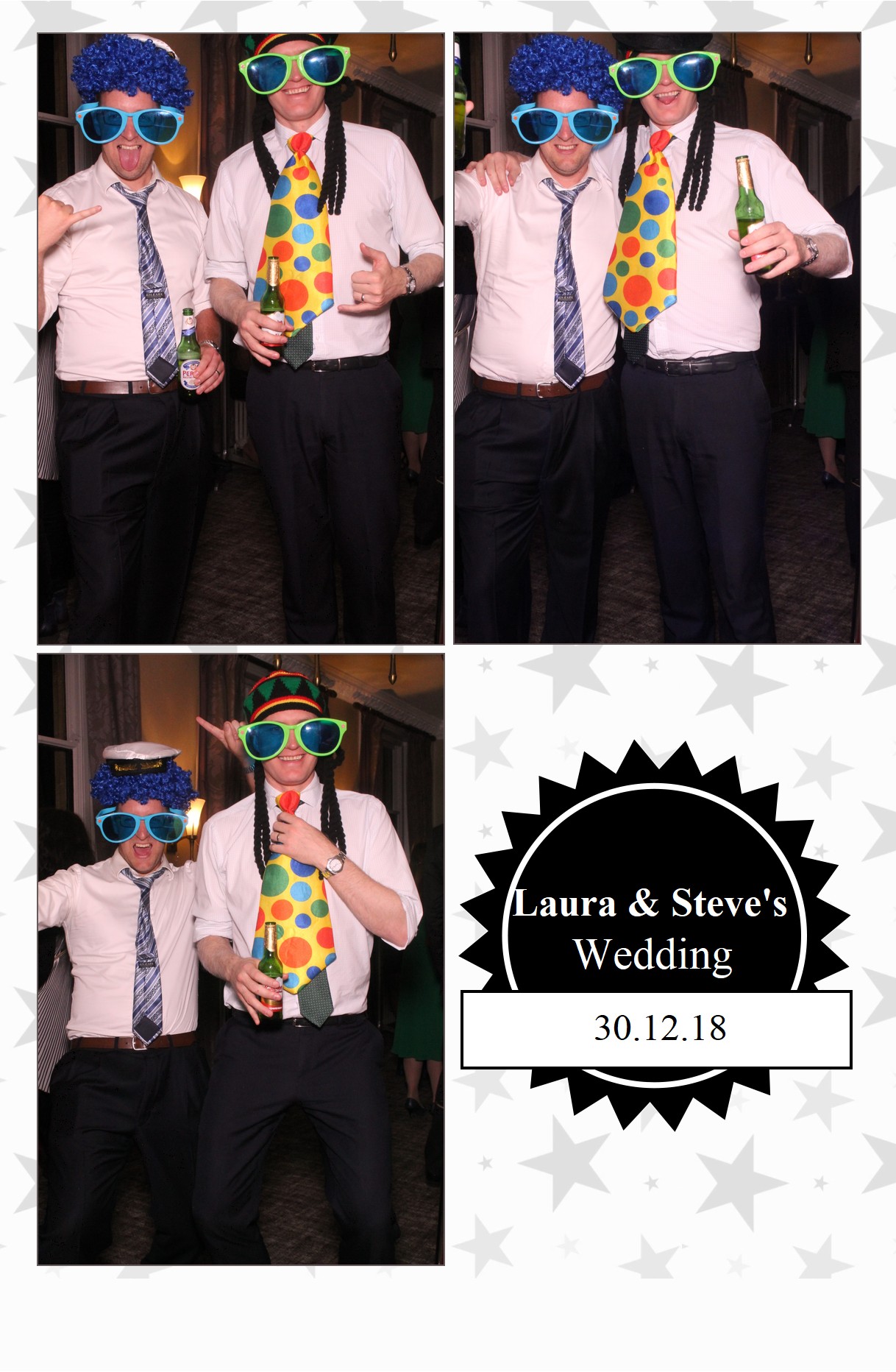 Steve and Laura's Wedding 2018 | View more photos from the event at gallery.myfunphotobooth.com/u/My-Fun-Photo-Booth/Steve-and-Lauras-Wedding-2018